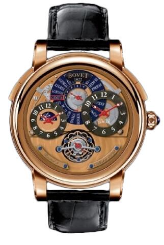 Bovet Dimier Recital 3 Collector Orbis Mundi R3 RG Replica watch